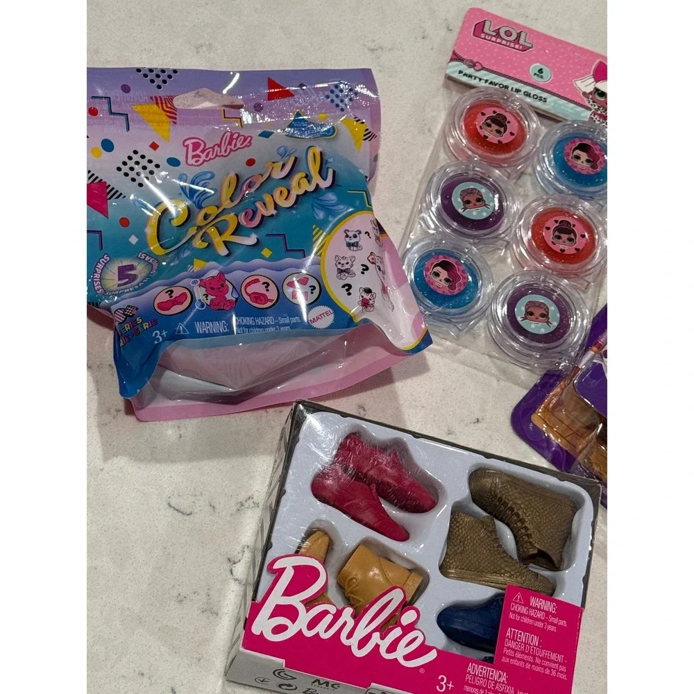 Barbie Polly Pocket‎ LOL Surprise Sunny Day Doll Toy Bundle Set
